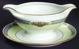 Thomas Aragon, The Gravy Boat with Attached Underplate, Fine China Dinnerware  