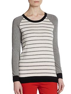 Jabel Striped Pullover   Heather Grey