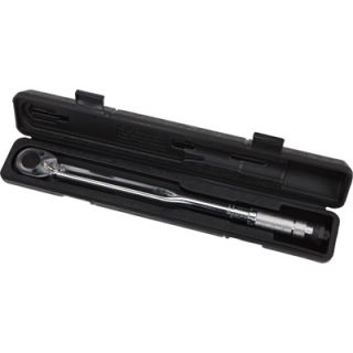 Klutch 1/2in. Drive Torque Wrench   20 150 Ft. Lbs. Torque