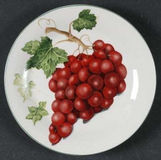 American Atelier Vineyard Salad Plate, Fine China Dinnerware   Stoneware,Green G