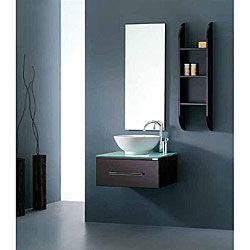 Virtu Usa Primo 24 inch Single Sink Bathroom Vanity Set