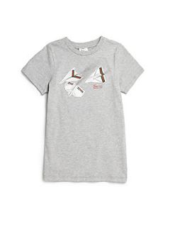 Gucci Boys Paper Airplanes Tee   Grey