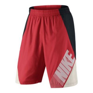 Nike 11 Flow Color Blocked Mens Shorts   Light Crimson