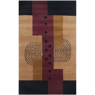 Safavieh Hand knotted Nepalese Multi Wool Rug (4 X 6)