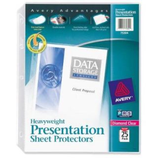 Avery Sheet Protectors Diamond Clear Top Loading, Letter 8.50 x 11, Clear