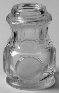 Fostoria Coin Glass Clear Shaker without Lid   Stem #1372, Clear   Old