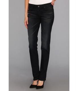 Big Star Kate Midrise Straight in 2 Year Memphis Womens Jeans (Black)