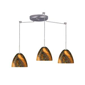 Besa Lighting BEL 3BC 7572CE SN Sasha II Pendant