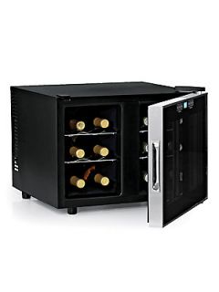 Wine Enthusiast Silent 12 Bottle Dual Zone Touchscreen Wine Refrigerator   No Co