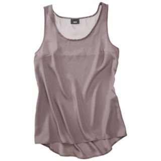 Mossimo Womens Sleeveless Tank Top   Gray XL