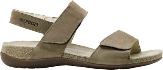 Womens Mephisto Agave   Camel Bucksoft Casual Shoes