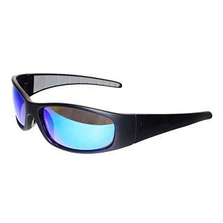 Xersion Sport Wrap Sunglasses, Blk/ Blk, Mens