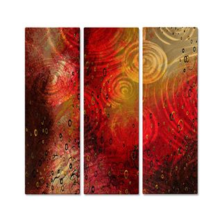 Megan Duncanson Fulfillment Metal Wall Art (MediumSubject AbstractOuter dimensions 23.5 inches high x 26 inches wide x 1 inches deep )