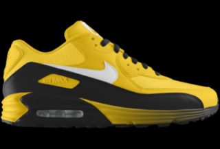 Nike Air Max Lunar90 iD Custom Mens Shoes   Yellow