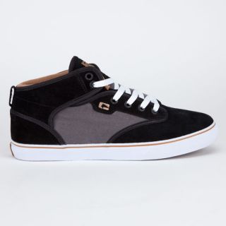 Motley Mid Mens Shoes Black/Tan In Sizes 8, 12, 13, 10, 9.5, 11, 9, 10.5,