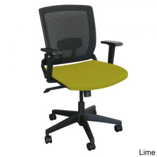 Managers Mesh Chair With Black Plastic Base (Iris (navy), flax, forsynthia (tan), fennel green, orange, teal, raspberry, limeWeight capacity 250 pounds Dimensions 39.25 to 42.75 inches high x 24.5 inches wide x 24 inches deep Seat dimensions 17.5 inche