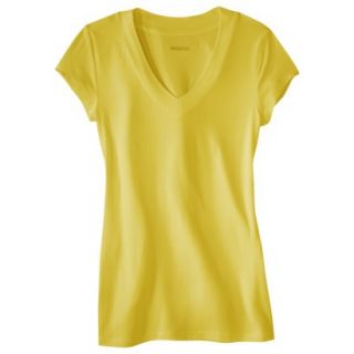 Womens Favorite V Neck Tee   Lime Juice   XL