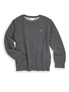 Burberry Little Boys Durham Cashmere Sweater   Grey