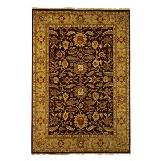 Safavieh Hand knotted Old World Red/ Light Gold Wool Rug (10 X 14)
