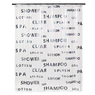 Laser Splash Peva Shower Curtain   70x72