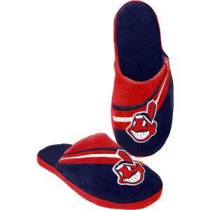 Cleveland Indians Forever Collectibles Big Logo Slide Slippers