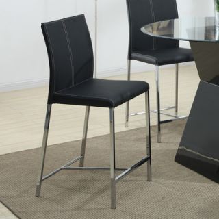 Wildon Home ® William 24 Bar Stool with Cushion 103738 / 103737 Upholstery 