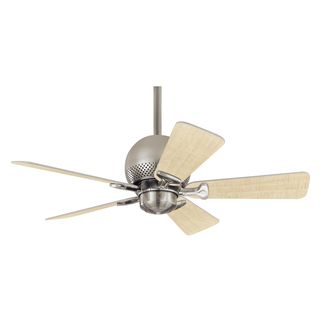 Hunter Fan 36 inch Orbit Brushed Nickel Ceiling Fan With Maple/ Cool Grey Blades