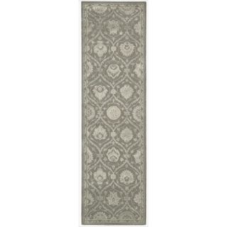 Nourison Hand tufted Floral Regal Cobble Stone Wool Rug