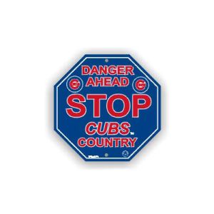 Chicago Cubs Stop Sign