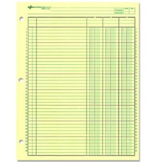 Rediform National Side Punched Analysis Pad