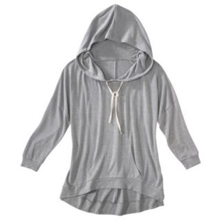 Pure Energy Womens Plus Size Long Sleeve Pullover Sweatshirt   Gray 1X