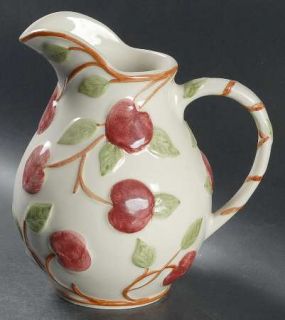 Franciscan Apple (England Backstamp) Pitcher 48 Oz./Sculpted, Fine China Dinnerw