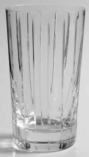 Mikasa Hayward Highball Glass   #Xy886,Vertical Cuts On Bowl