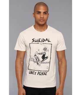 Obey OBEY x Suicidal Tendencies Pool Skater Lightweight Pigment Tee Mens T Shirt (Gray)