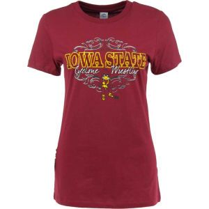 Iowa State Cyclones NCAA Womens Rhinestuded T Shirt