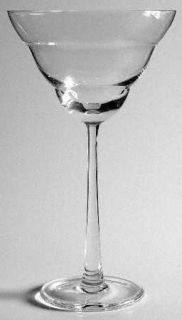 Dansk Cirrus Martini Glass   Clear, Indented Ring Sides