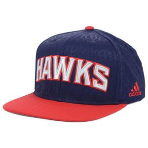 Atlanta Hawks adidas NBA Crazy Light Snapback Cap