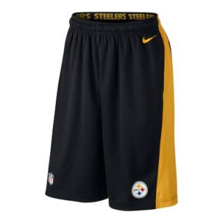 Nike Speed Fly XL 2.0 (NFL Pittsburgh Steelers) Mens Training Shorts   Black