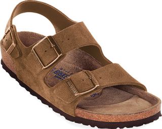 Birkenstock Milano Nubuck with Soft Footbed   Cocoa Nubuck with Soft Footbed Cas