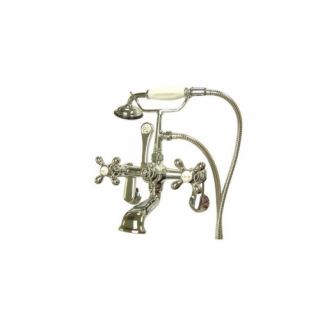 Elements of Design DT0521AX St. Louis Wall Mount Clawfoot Tub Filler With Hand S