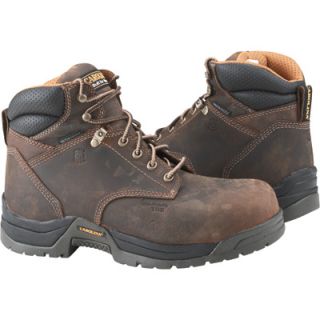 Carolina Waterproof Safety Toe Work Boot   6in., Size 11 1/2 Wide, Model# CA5520