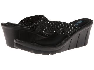 SKECHERS Promenade   Interlace Womens Wedge Shoes (Black)