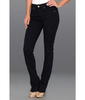 7 For All Mankind The Skinny Bootcut w/ Squiggle Second Skin Slim Illusion Clean Blue Womens Jeans (Blue)
