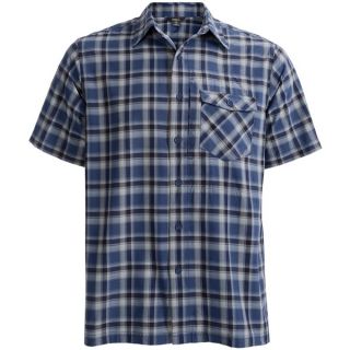 Royal Robbins Slickrock Plaid Shirt   UPF 30+  Short Sleeve (For Men)   ARIZONA ORANGE (2XL )