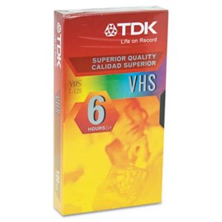 TDK Standard Grade VHS Videotape Cassette