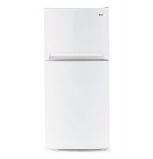 Summit Refrigeration Frost Free Refrigerator Freezer w/ 2 Doors & Adjustable Shelves, White, 8.1 cu ft