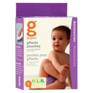 gDiapers gPants Pouch 6 Pack   Med/Large/XL