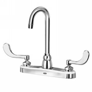 Zurn Z871A4 XL AquaSpec Kitchen Sink Faucet with 3 1/2 Gooseneck and 4 Wrist B