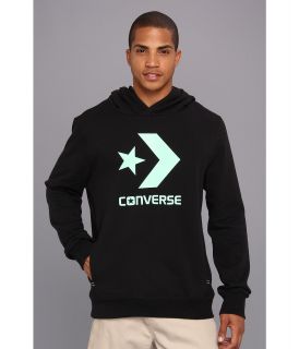 Converse Cons Core Fleece Pullover Hoodie Mens Long Sleeve Pullover (Black)