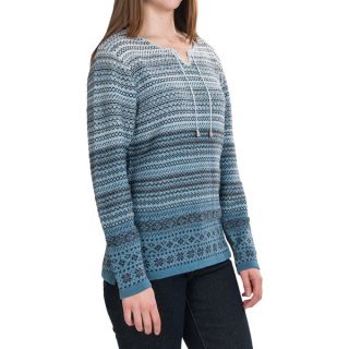 Woolrich Lodge Grass Sweater (For Women)   PEACOCK (XS )